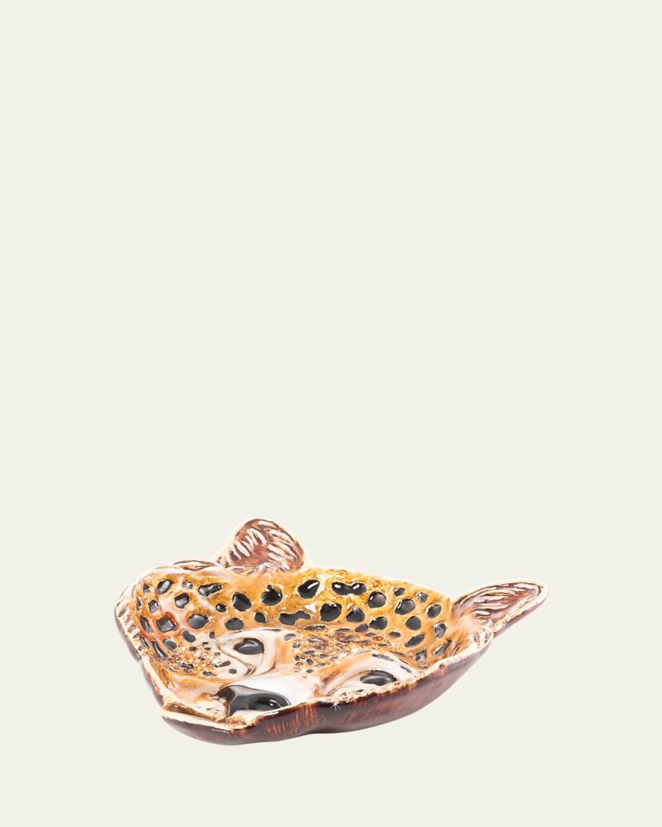 Leopard Trinket Tray
